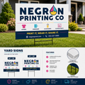 Custom Yard Sign with Stake