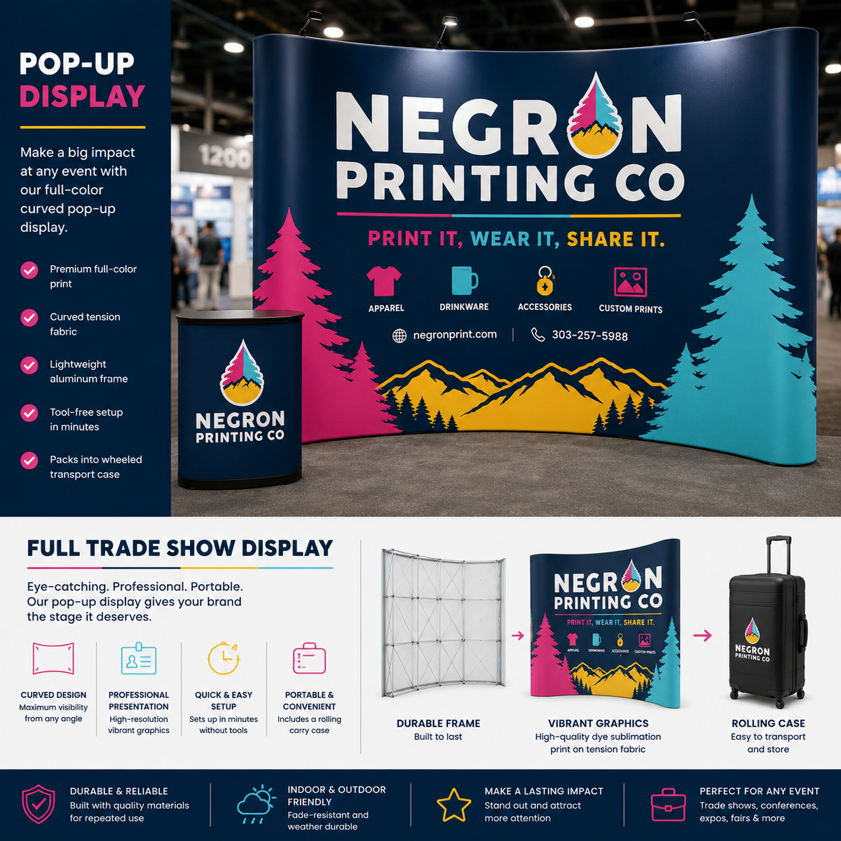 Trade Show Pop-Up Display
