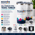 Custom Stainless Steel Tumbler — 20oz